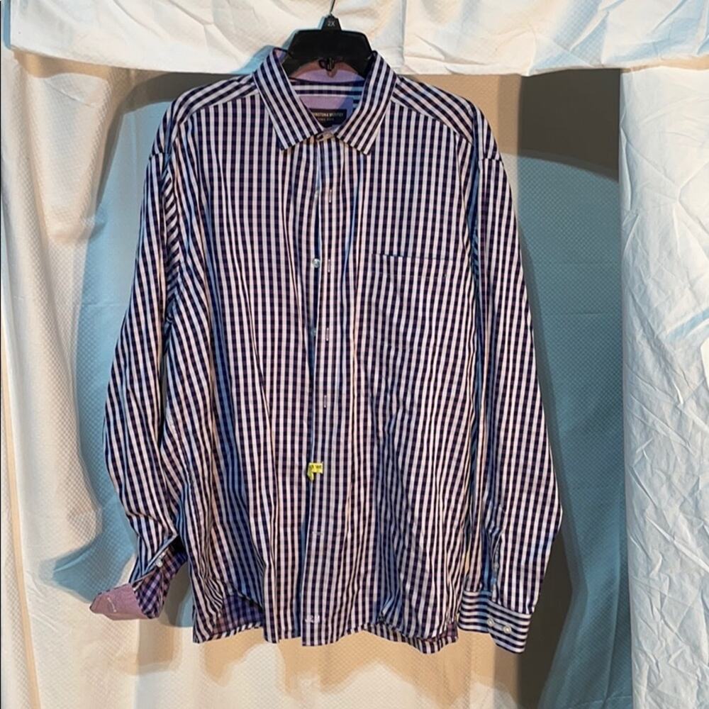 Johnston & Murphy xl button down shirt worn once